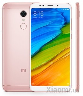 Смартфон Xiaomi Redmi 5 Plus 3/32GB Pink