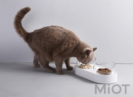 Годівниця для тварин Xiaomi PETKIT FRESH NANO Pet Cat TWO Bowl StandTWO Bowl Stand (P521) White