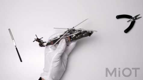 Вертоліт конструктор механічний розвиваючий Lifting Spirit Metal-Time MT027