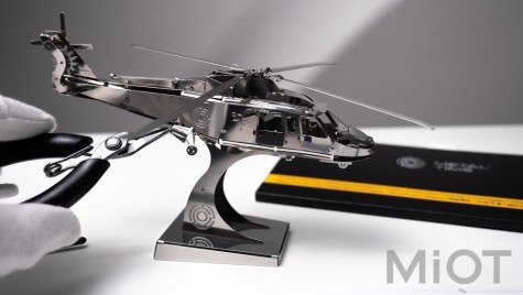 Вертоліт конструктор механічний розвиваючий Lifting Spirit Metal-Time MT027