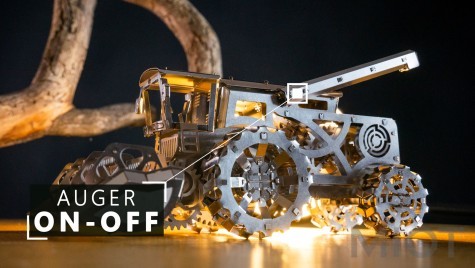 Конструктор комбайна механіка Voracious Harvester Metal-Time MT026