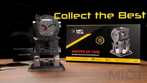 Колекційна модель Metal Time годинник Master of Time MT048