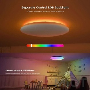 Потолочный смарт-светильник Xiaomi Yeelight Arwen Ceiling Light 600D (RGBIC+Quick Change+Back light) (YLXDD-0150)