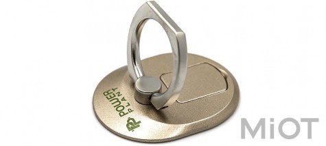 Кільце тримач для смартфонів PowerPlant Gold (CA910335)