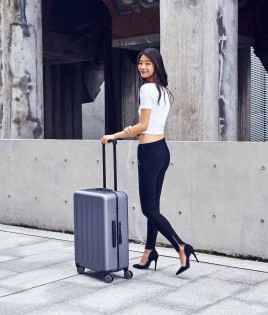 Валіза Xiaomi Runmi 90 Ninetygo PC Aluminum Frame Luggage 24'' Grey (6970055340359)