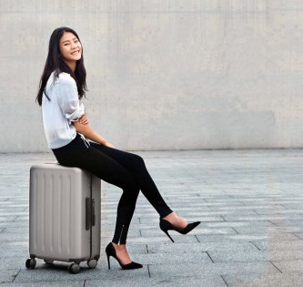 Валіза Xiaomi Runmi 90 Ninetygo PC Aluminum Frame Luggage 24'' Grey (6970055340359)