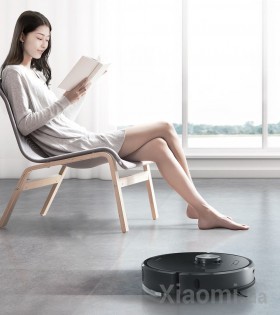 Робот-пылесос моющий Xiaomi RoboRock Vacuum Cleaner S6 Black S652