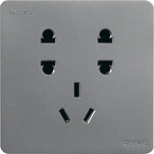 Розетка универсальная тройная Xiaomi OPPLE K12 (K121097-H2) Grey