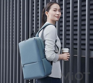 Рюкзак Xiaomi Runmi 90 Ninetygo Classic Business Backpack 2 Light Grey
