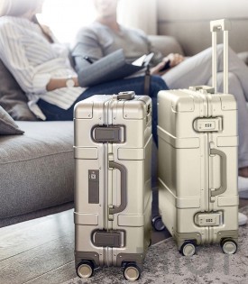 Валіза Xiaomi Runmi 90 Ninetygo Metal Suitcase 20" Gold (6970055340489)