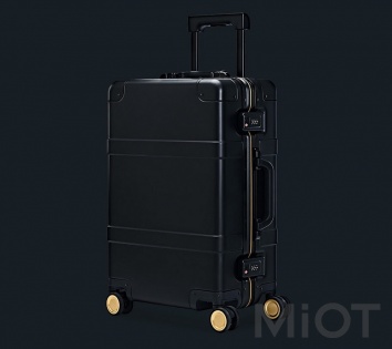 Валіза Xiaomi Runmi 90 Ninetygo Metal Suitcase 20" Black (6970055342216)