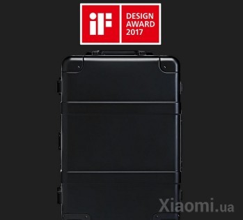 Чемодан Xiaomi Runmi 90 Ninetygo Metal Suitcase 20" Black (6970055342216)