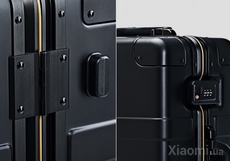 Чемодан Xiaomi Runmi 90 Ninetygo Metal Suitcase 20" Black (6970055342216)