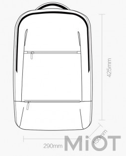 Рюкзак Xiaomi Runmi 90 Ninetygo Snapshooter Urban Backpack Dark Grey