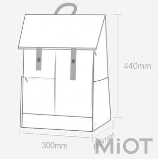 Рюкзак Xiaomi Runmi 90 Ninetygo Vitality Backpack Yellow