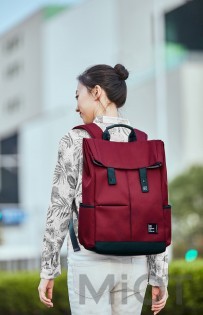 Рюкзак Xiaomi Runmi 90 Ninetygo Vitality Backpack Dark Red