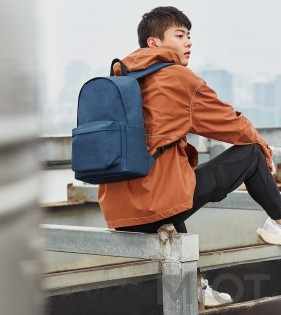 Рюкзак Xiaomi Runmi 90 Ninetygo Youth College Backpack Navy 15L