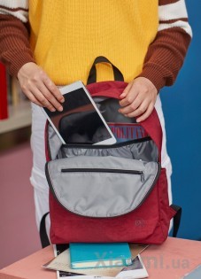 Рюкзак Xiaomi Runmi 90 Ninetygo Youth College Backpack Deep Red 15L
