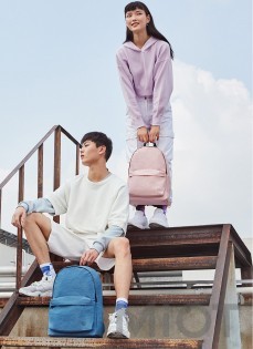 Рюкзак Xiaomi Runmi 90 Ninetygo Youth College Backpack Light Blue 15L
