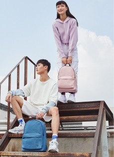 Рюкзак Xiaomi Runmi 90 Ninetygo Youth College Backpack Light Blue 15L