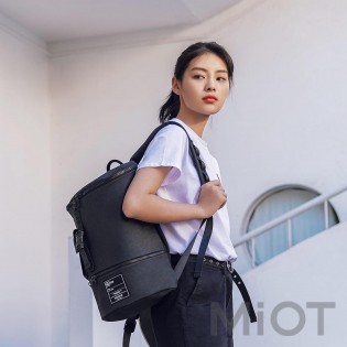 Рюкзак Xiaomi Runmi 90 Ninetygo Trendsetter Chic 310*195*440 mm Black