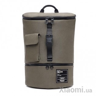 Рюкзак Xiaomi Runmi 90 Ninetygo Trendsetter Chic 310*195*440 mm Grey Khaki