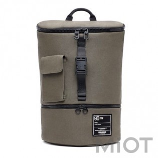 Рюкзак Xiaomi Runmi 90 Ninetygo Trendsetter Chic 310*195*440 mm Grey Khaki