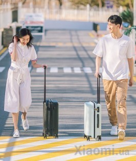 Чемодан Xiaomi Runmi 90 Ninetygo Polka dots Luggage Youth Edition 20" Black (6934177708688)
