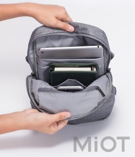 Сумка Xiaomi Runmi 90 Ninetygo Urban Simple Messenger Bag Light Gray