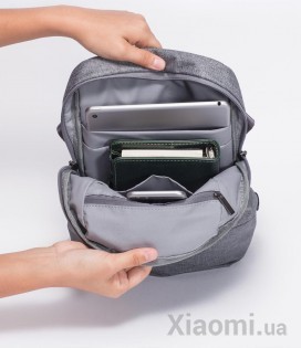 Сумка Xiaomi Runmi 90 Ninetygo Urban Simple Messenger Bag Light Gray