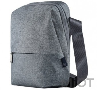 Сумка Xiaomi Runmi 90 Ninetygo Urban Simple Messenger Bag Light Gray