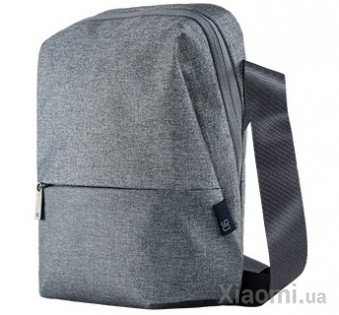 Сумка Xiaomi Runmi 90 Ninetygo Urban Simple Messenger Bag Light Gray