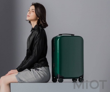 Валіза Xiaomi Runmi 90 Ninetygo Iceland TSA-lock Suitcase 24" Dark Green (6972125143426)