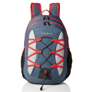 Рюкзак для ноутбука Samsonite Outlab Crossfire (Серо-красный)