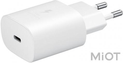 Мережевий зарядний пристрій Samsung 25W PD Wall Charger White (EP-TA800XWEGRU)