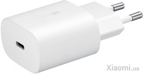 Сетевое зарядное устройство Samsung 25W PD Wall Charger White (EP-TA800XWEGRU)