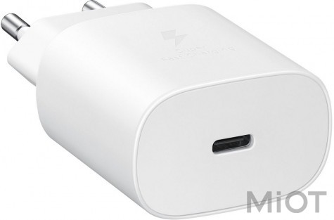 Мережевий зарядний пристрій Samsung 25W PD Wall Charger White (EP-TA800XWEGRU)