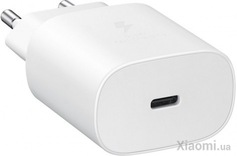 Сетевое зарядное устройство Samsung 25W PD Wall Charger White (EP-TA800XWEGRU)