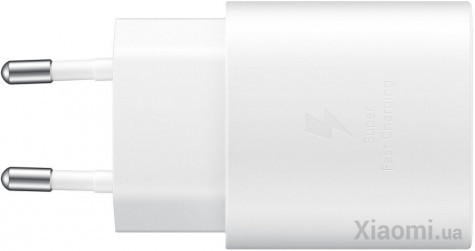 Сетевое зарядное устройство Samsung 25W PD Wall Charger White (EP-TA800XWEGRU)