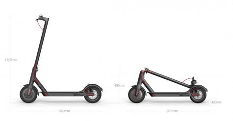 Електричний самокат Mi Home (Mijia) Electric Scooter White