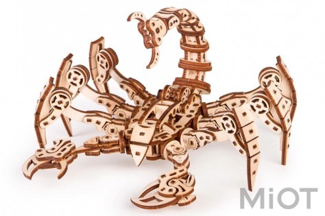 Колекційна модель Time for Machine Scorpio WOODEN SERIES