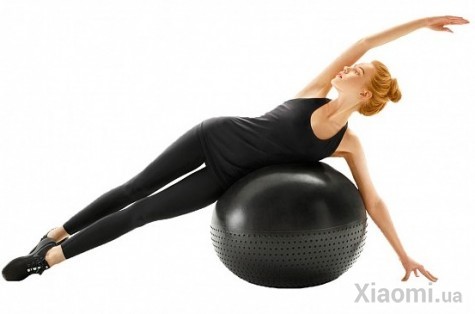 Гимнастический мяч (фитбол) полумассажный Xiaomi Yunmai Yoga Ball 65 см (YMYB-P201)