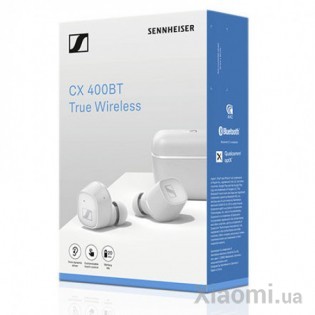 Беспроводные наушники Sennheiser CX 400BT True Wireless White (508901)