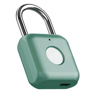 Сенсорный портативный замок Xiaomi UODI Smart Fingerprint Padlock (YD-K1) Green