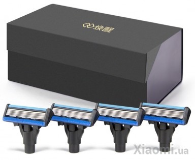 Набор лезвий для станка Xiaomi Handx (ZHIBAI) H600 Razor 4 pcs