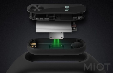 Ваги Xiaomi Smart Scale + Фітнес браслет Mi Band 2 Black