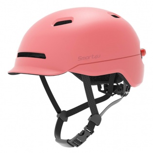 Шлем Xiaomi Smart4u City Light Ride Smart Flash Helmet SH50 Pink