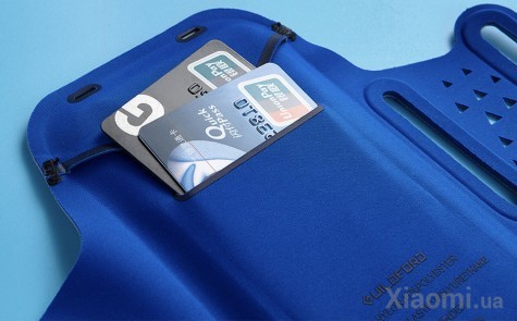Наплечный чехол для смартфонов Xiaomi Guildford Blue 167*435 mm