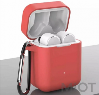 Чохол силіконовий для навушників Xiaomi Mi AirDots Pro (Air True) Red