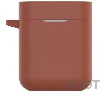 Чохол силіконовий для навушників Xiaomi Mi AirDots Pro (Air True) Brown